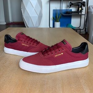 Adidas 3MC Skate Shoes - Sz M9.5 - Maroon